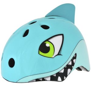 Capacete Infantil KZ-190 S-216 Tubarão 3D