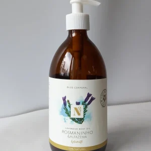 Óleo corporal de rosmaninho & alfazema 100ml, 500ml, 3L e 5L