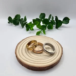 Anel Giratório com Diamantes