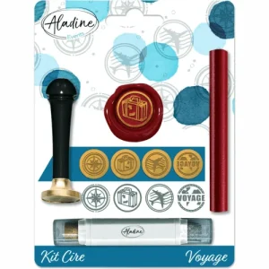 Kit Lacre para Sinete Aladine – Tema Viagem