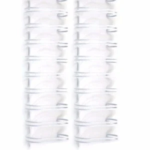 Argola Metálica Cinch Branco WRMK 1''(25,4mm) 2Uni