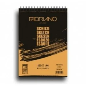 Bloco Schizzi Fabriano Espiral