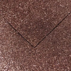 Borracha Eva Purpurina MP 2mm 40X60cm Castanho