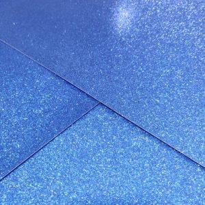 Cartolina Glitter Sadipal Azul Escuro