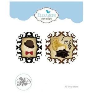 Cortante Elizabeth Craft Designs 1473 Vintage Gentleman