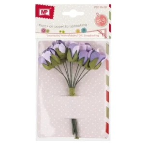 Flores Papel MP 10Uni Pd119-10