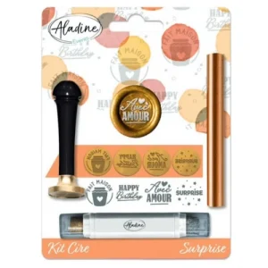 Kit de Lacre para Sinete Aladine – Edição Cadeau