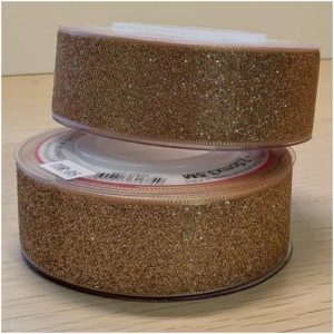 Rolo Fita Brilhante Cobre 2,50cmx3,5M