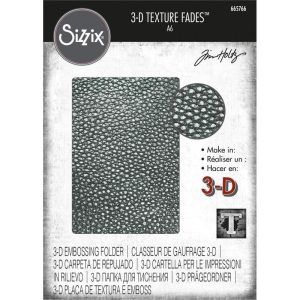 Textura Sizzix 3D Textured Fades Cracked Leather Tim Holtz